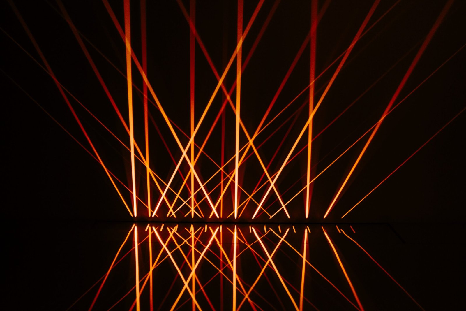 orange strobe lights